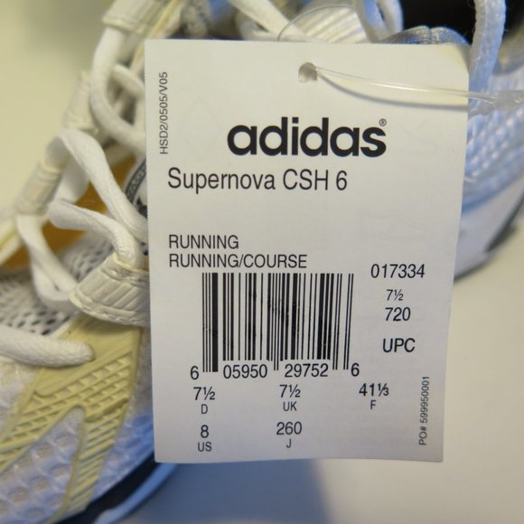 Woman's Adidas Supernova CSH 6....Size 8 - Picture 3 of 5